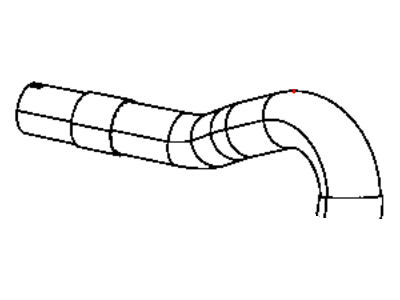 Jeep 55056639AD DUCT Charge Air Cooler