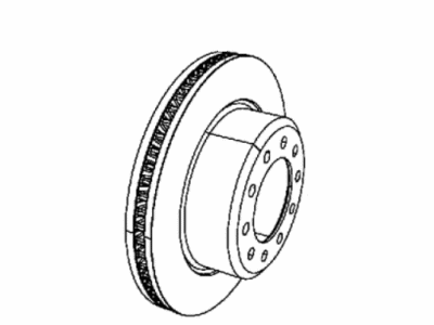 Ram 68415392AA ROTOR Brake Front