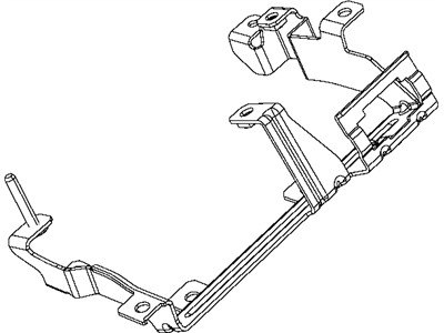 Ram 68158699AA BRACKET Fuse Block