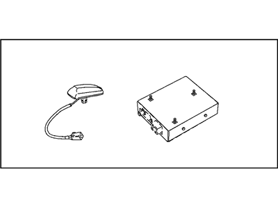 Mopar 82209764AB Receiver Satellite