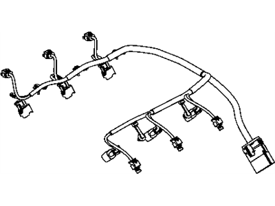 Ram 5148037AE WIRING Injector