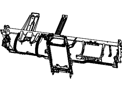 Ram 68102167AA REINFORCEMENT Instrument Panel