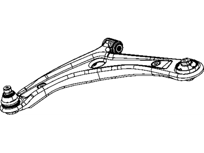 Jeep Compass Control Arm - 5105041AH