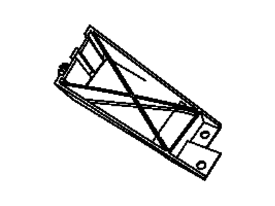Mopar 55157436AB Bracket Fender Applique