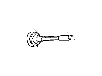 Dodge 55351207AB SHAFT Intermediate