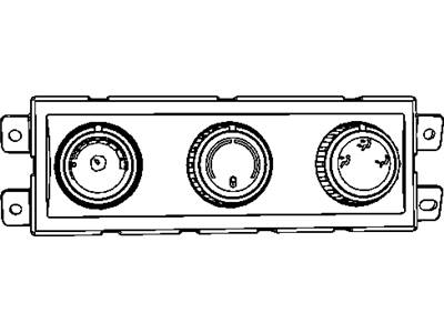 Mopar 55111313AB Control A/C And Heater - Auxiliary