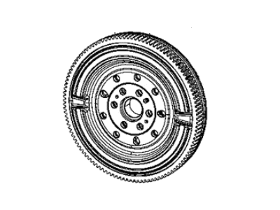 2020 Jeep Renegade Flywheel - 52109031AB