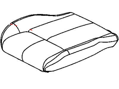 Dodge 5RW24DX9AA COVER Front Seat Cushion