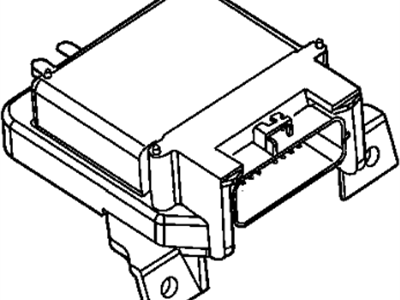 Dodge Intrepid Air Bag Control Module - 4759012AG