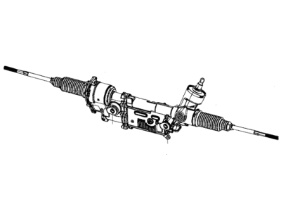 2019 Chrysler 300 Rack And Pinion - 68417471AA
