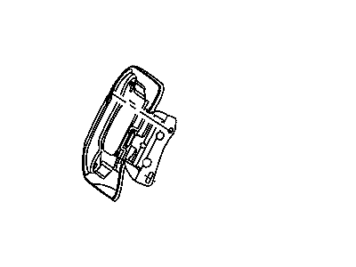 Chrysler 68040387AD DOOR Fuel Fill