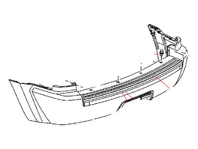 2006 Jeep Grand Cherokee Bumper - 5029990AA