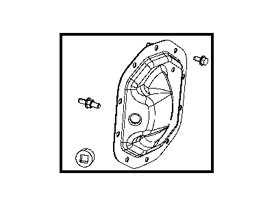 Jeep Differential Cover - 68019325AA