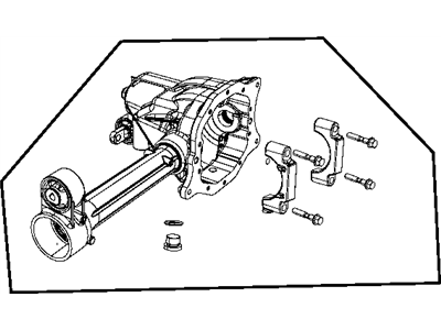 Mopar 68019321AA Housing Front Axle