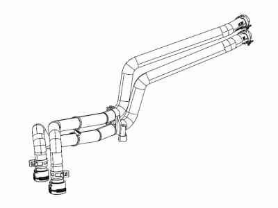 Ram 68268581AC HOSE Heater Supply and Return