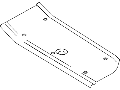 Mopar 55235811AB Shield Muffler