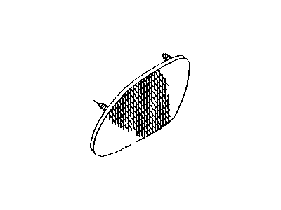 Chrysler JJ58SJL GRILLE Quater Speaker