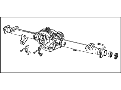 Ram 68003417AA HOUSING Rear Axle