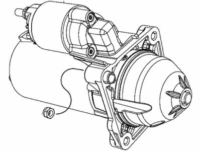 Ram Starter Motor - 68118749AA