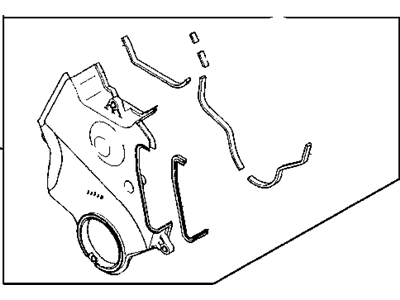 Chrysler Sebring Timing Cover - MD302517
