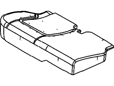 Jeep 1BB601D1AA COVER AND PAD Cushion 65%