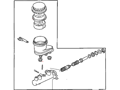 Chrysler MR475432 MASTER CYLINDER Brake