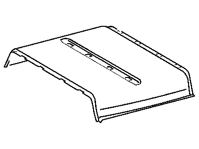 Dodge 5123095AA HEADLINER Center