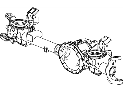 Ram 5175283AA VENT Axle