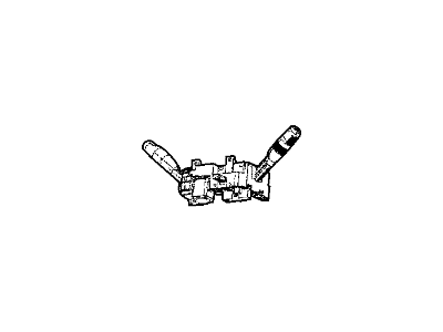 Jeep 56010315AA SWITCH Multifunction Left Stalk Includes Interior Lights, Exterior Lights (High/Low) & Turn Signal Controls