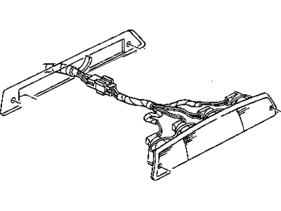 Dodge 55077262AB LAMP High Mounted Stop