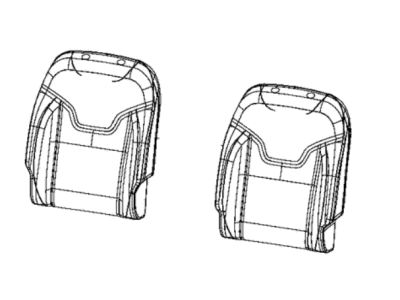 2021 Jeep Compass Seat Cover - 7CS65LT5AA