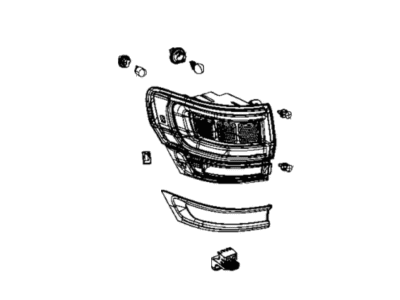 Jeep Grand Cherokee Back Up Light - 68316192AB