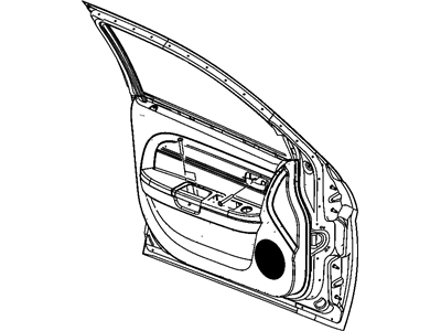 Chrysler 1FV25ESGAD HANDLE Inside Release