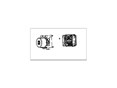Mopar 68089524AA Module Anti-Lock Brake System