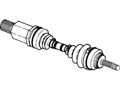 Dodge R2073669AC SHAFT Axle Half