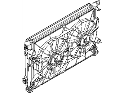 Chrysler Fan Motor - 5159081AA