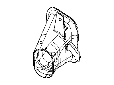 Ram 68139888AB DUCT Air Inlet Adaptor