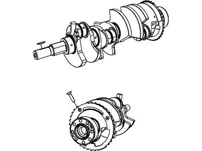 Dodge Journey Crankshaft - 68001694AC