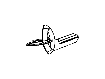 Mopar 68029829AA Key Blank Transmitter