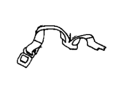 Jeep 55029704 BELT, Buckle Assembly, Rear Seat