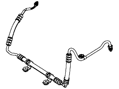 Jeep Wrangler Power Steering Hose - 52060274AI