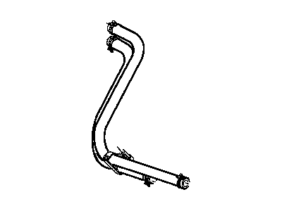 Dodge 55056231AB HOSE Heater