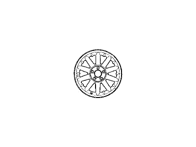 1997 Chrysler Sebring Spare Wheel - MR761470