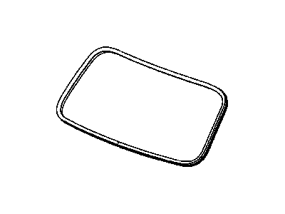 Jeep 55394780AH WEATHERSTRIP Liftgate Glass