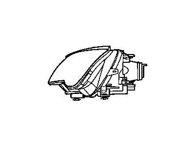 Chrysler Crossfire Headlight - 5097995AA