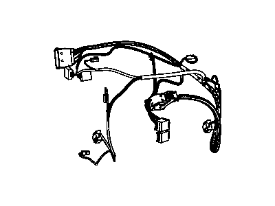 Dodge 68163698AA Wiring - A/C And Heater