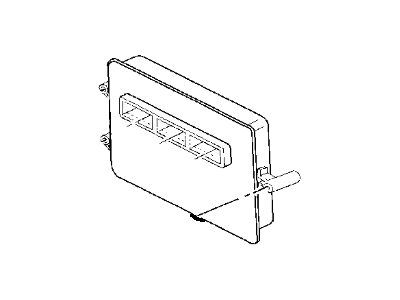 Dodge Durango Engine Control Module - 56040110AA
