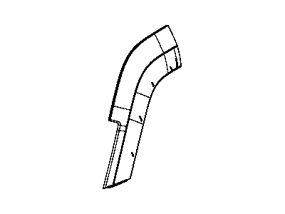 Mopar 1CK69TZZAD Applique Rear Door