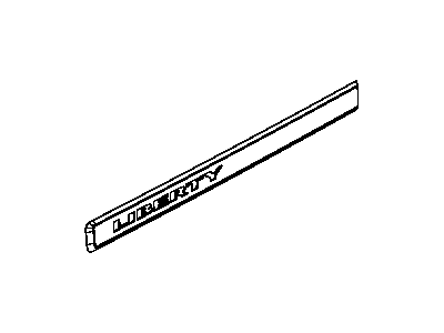 Jeep 55157208AA MOLDING Front Door
