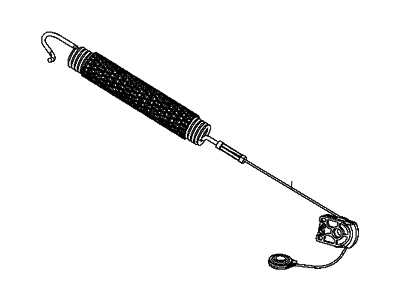 Ram 68143983AA CABLE Seat Damper